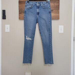Joes HI Honey Jeans high rise Curvy skinny crop size 27